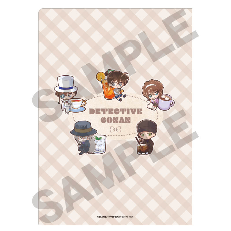 Detektiv Conan (Brown Chara Peko Drink Version) - Clear File / Aktenhülle A4 - CRUX