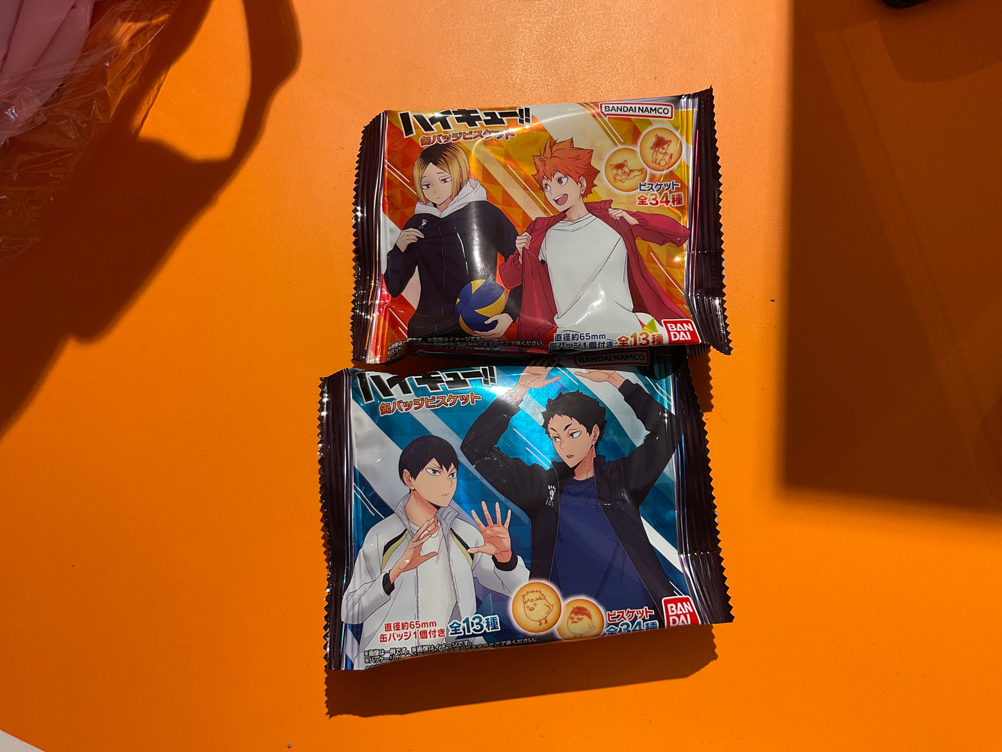 Haikyu!! The Movie: The Battle of Destiny Finally Begins! Biscuits with Button Badge