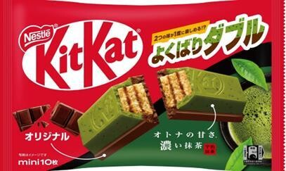 KitKat Mini - Double Yokubari Matcha x Orginal Conbo - Nestle - 127,6 g