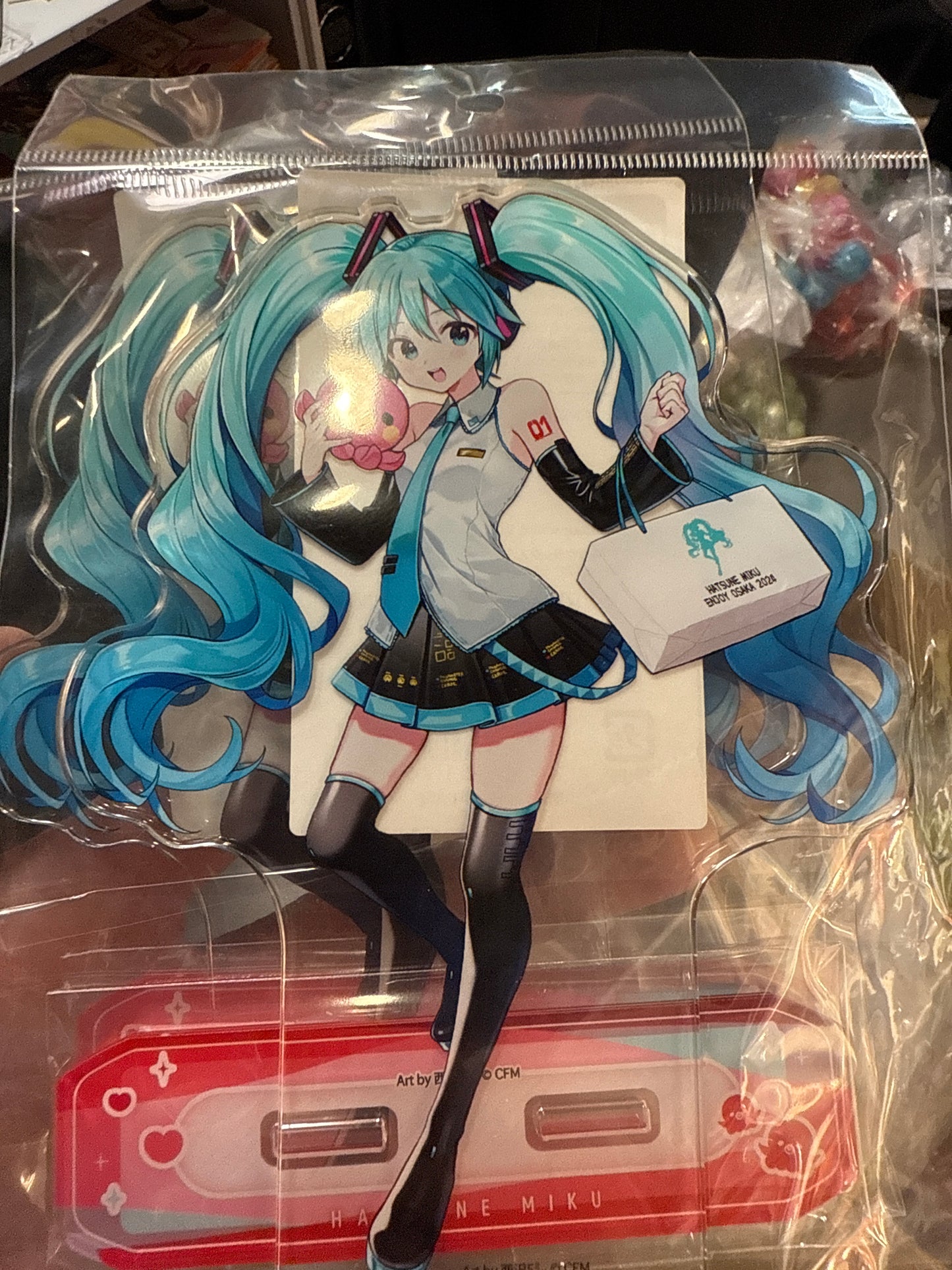 Miku Hatsune acryli