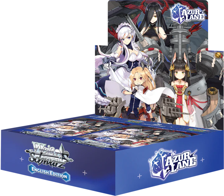 Weiß Schwarz - Azur Lane - Booster Display (16 Booster mit je 9 Karten) - Englische Version
