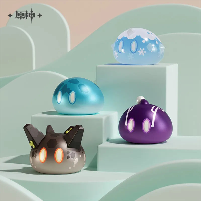 Genshin Schleim - Zufällige Auswahl (eine Tüte, 5 zufällige Schleime) - Sweets Party - Geo Slime Cupcake - miHoYo