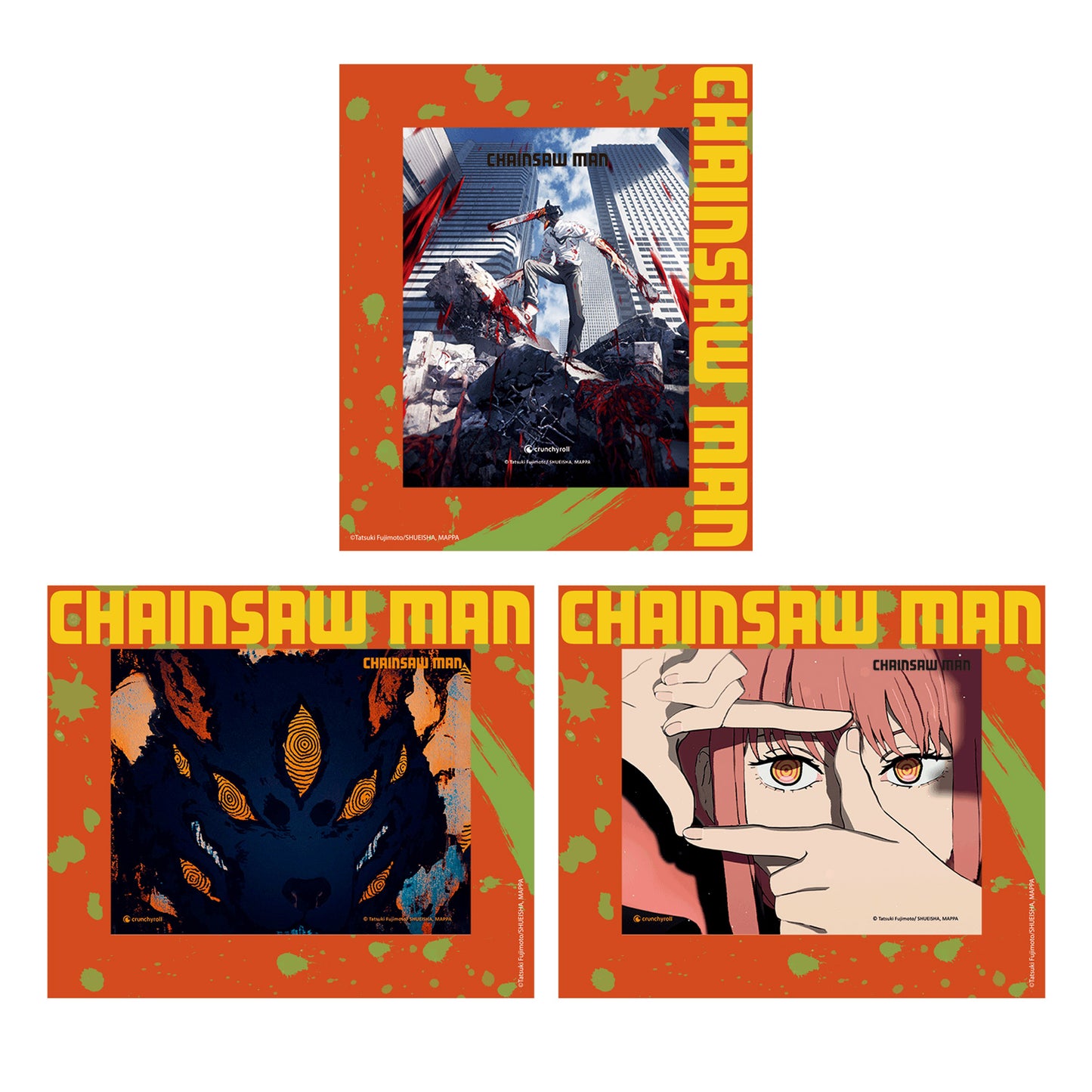 Chainsaw Man - 3D-Rahmen-Set - Crunchyroll / Sakami