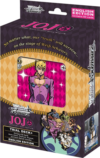 Weiss Schwarz - Trial Deck+(Plus): Jojo's Bizarre Adventure: Golden Wind - (Englische Version)