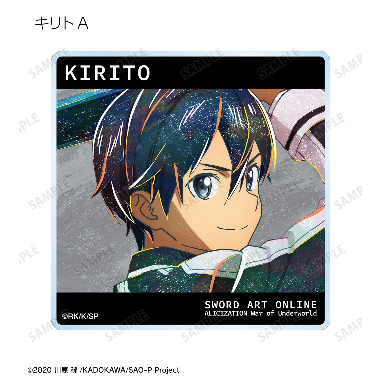 Zufällige Auswahl -Sword Art Online Alicization War of Underworld - Trading Ani-Art Vol. 3 Acryl Untersetzer - Armabianca