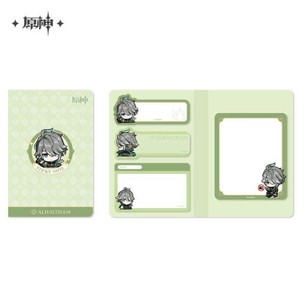 Alhaitham - Genshin Impact - Haftnotizen Set (Chibi Stamp Series) - miHoYo