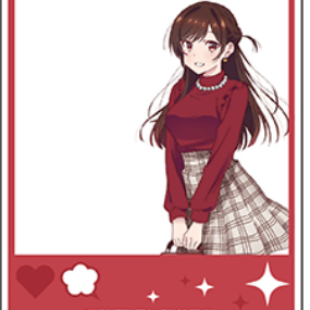 Chizuru Mizuhara - Rent-A-Girlfriend SNS Style Acrylic Keychain - sign