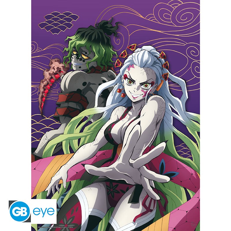 Daki & Gyutaro - Demon Slayer - Poster - AbyStyle