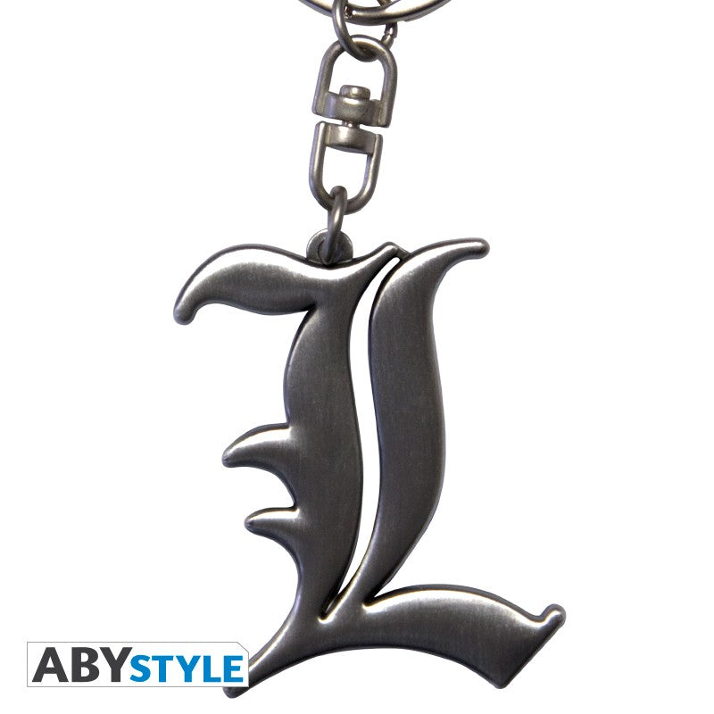 "L Symbol" - Death Note - 3D Schlüsselanhänger - AbyStyle