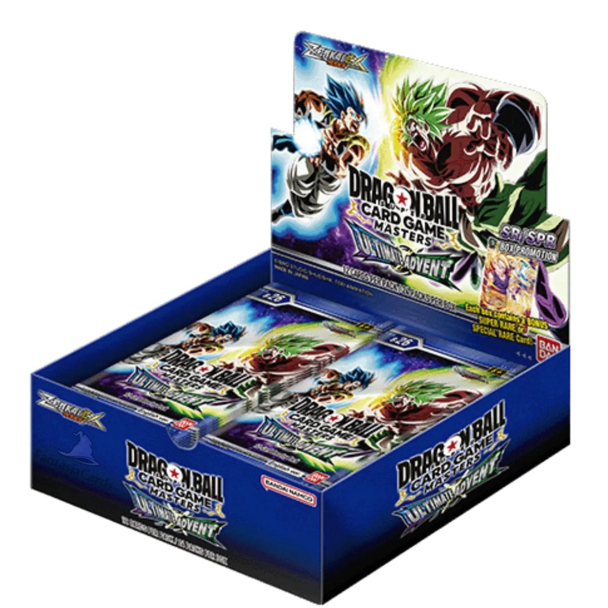 Dragon Ball Super Card Game - Masters - Ultimate Advent - Zenkai Series Ex Set 09 B26 Booster Display - 24 Booster mit je 12 Karten - EN