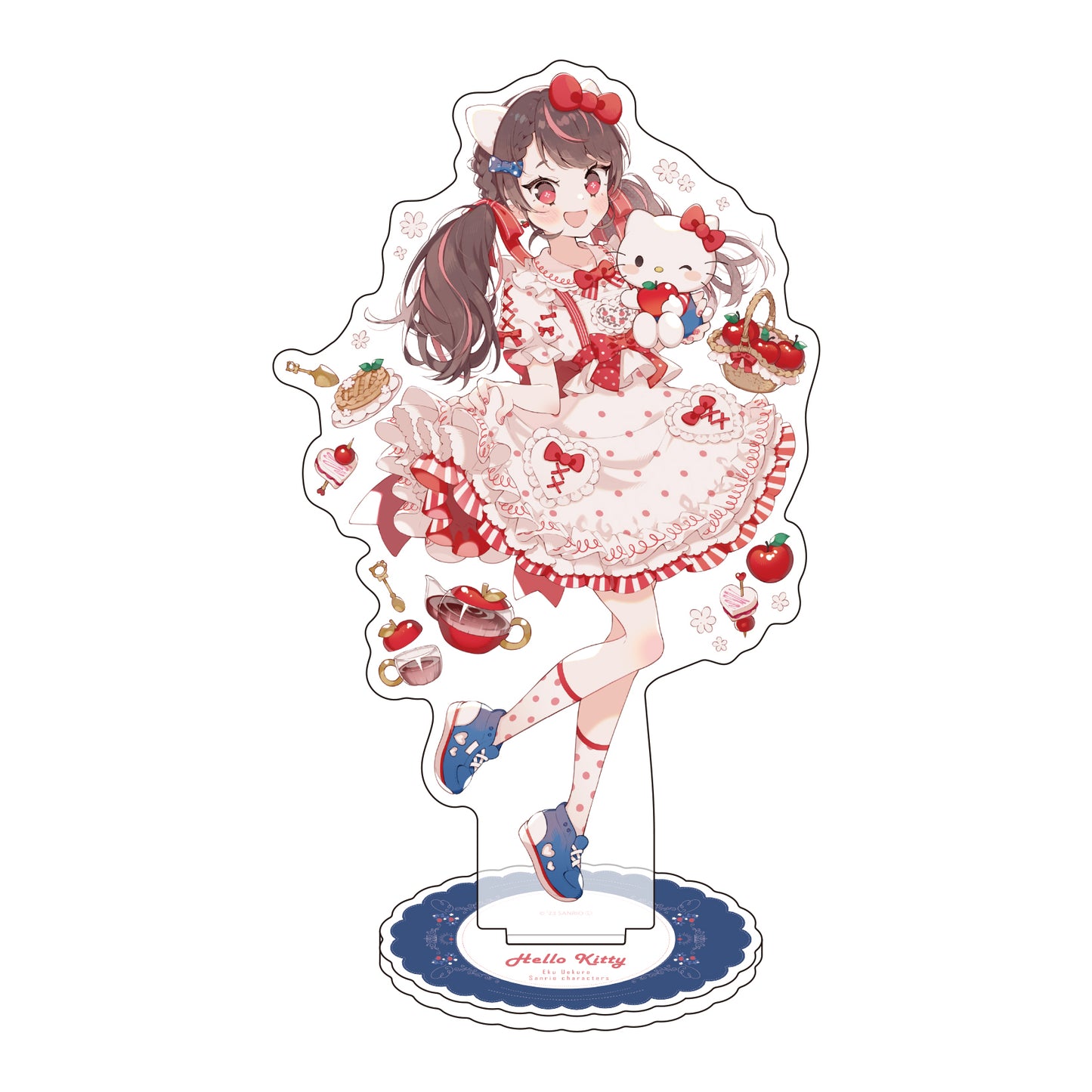 Eku Uekura x Hello Kitty - Eku Uekura x Sanrio Characters - Acrylaufsteller 01 - A3