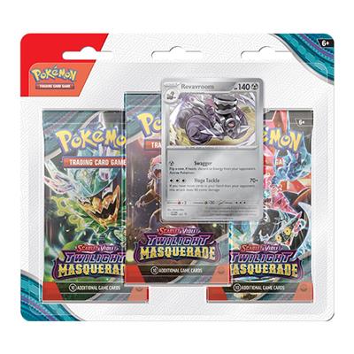 EN - Pokémon TCG - Scarlet & Violet - Twilight Masquerade - 3er Blister