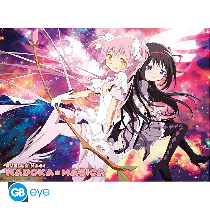 Goddess Madoka & Homura - Puella Magi Madoka Magica - Poster - AbyStyle
