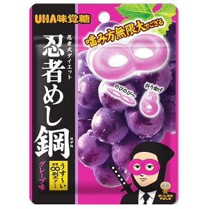 Gummibärchen Ninjameshi Steel Traube Geschmack - UHA - 50 g