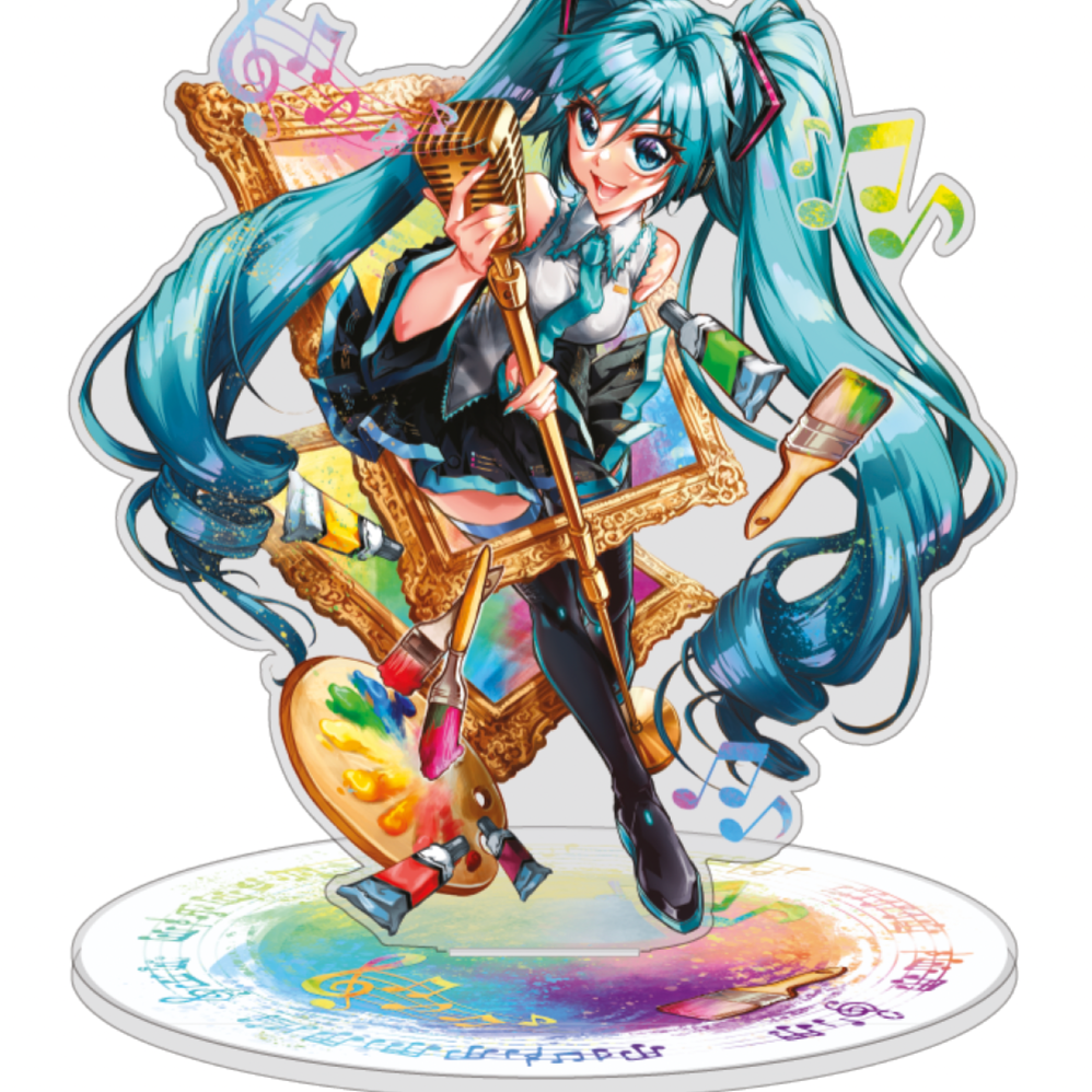 Miku Expo 2024 Miku Standing Acrylaufsteller