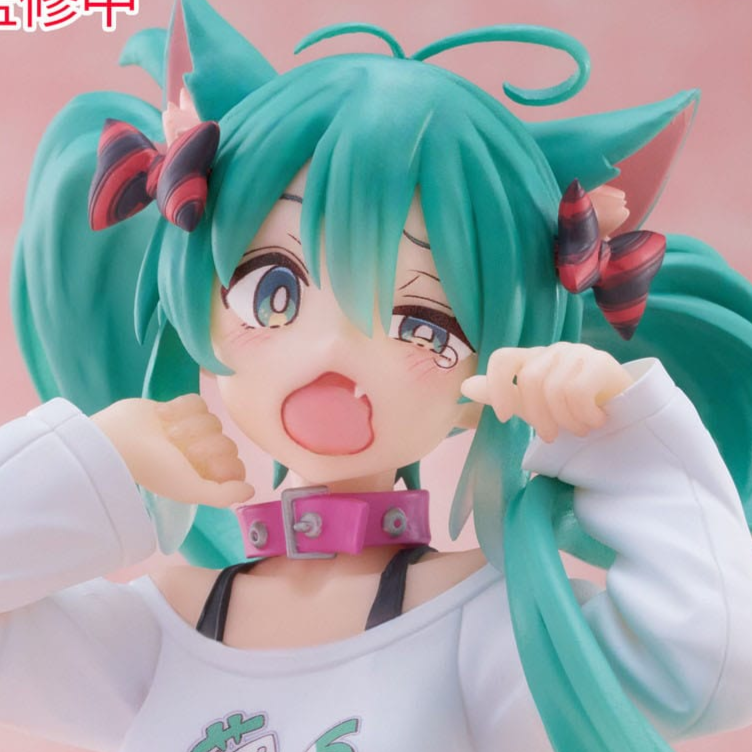 Hatsune Miku - Nekomimi T-Shirt - Desktop Cute - Taito