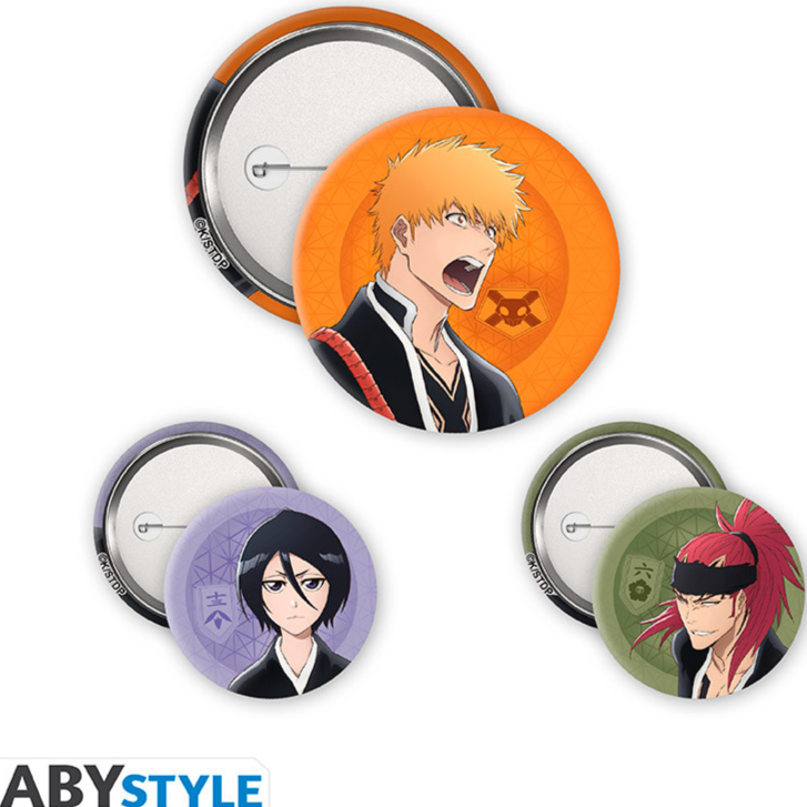 Bleach - Thousand-Year Blood War Button Badges