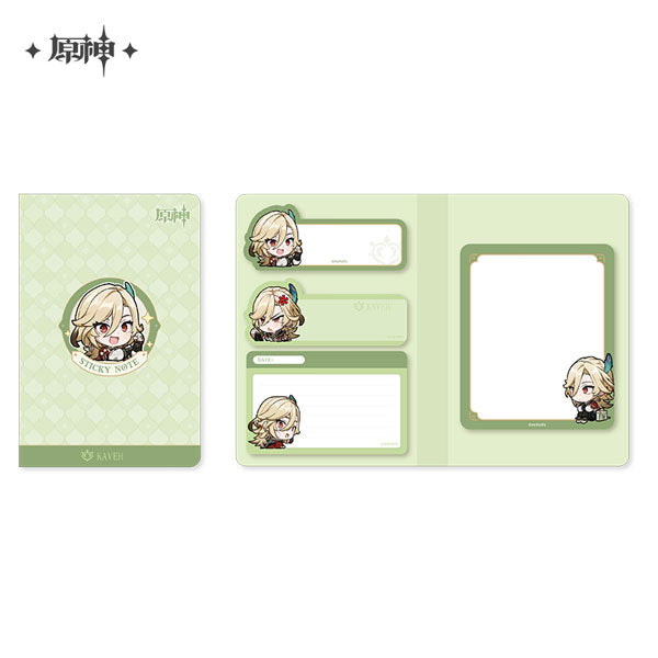 Kaveh - Genshin Impact - Haftnotizen Set (Chibi Stamp Series) - miHoYo