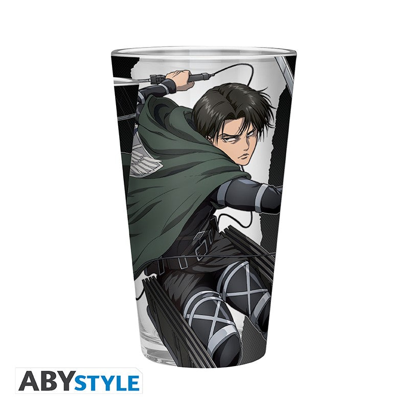 Levi Ackerman - Attack on Titan - großes Glas - AbyStyle
