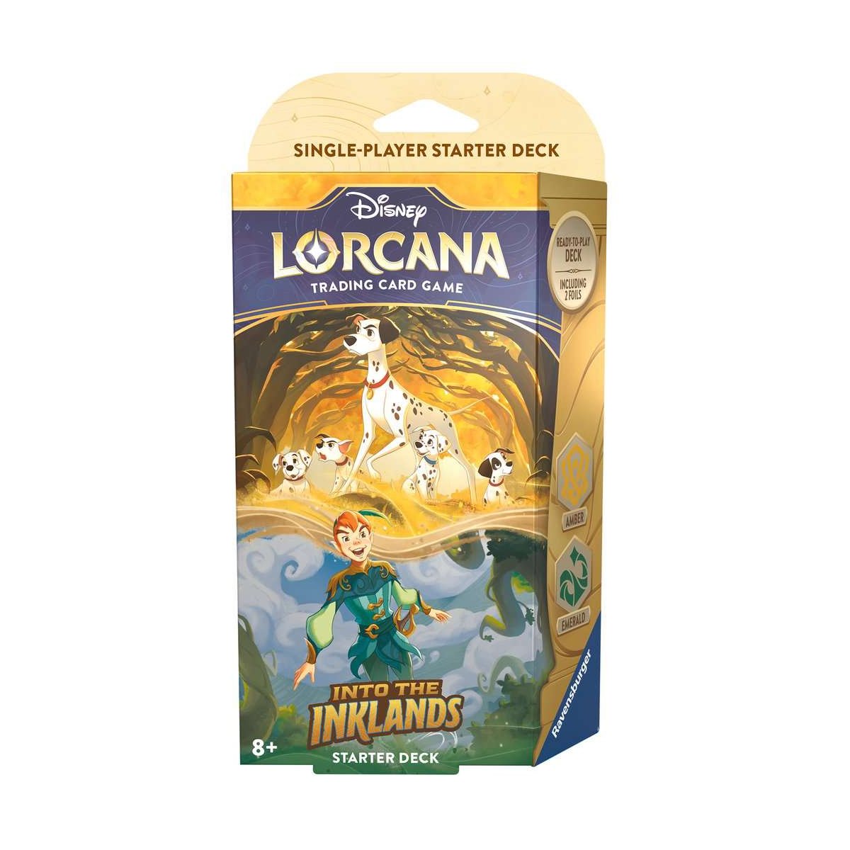 Lorcana - Die Tintenlande/ Into the Inklands - Starter Deck Amber Emerald (Englisch)