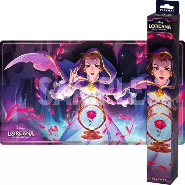 Lorcana - Disney Lorcana 5: Himmelsleuchten - Spielmatte Die Schöne und das Biest: Belle - Ravensburger