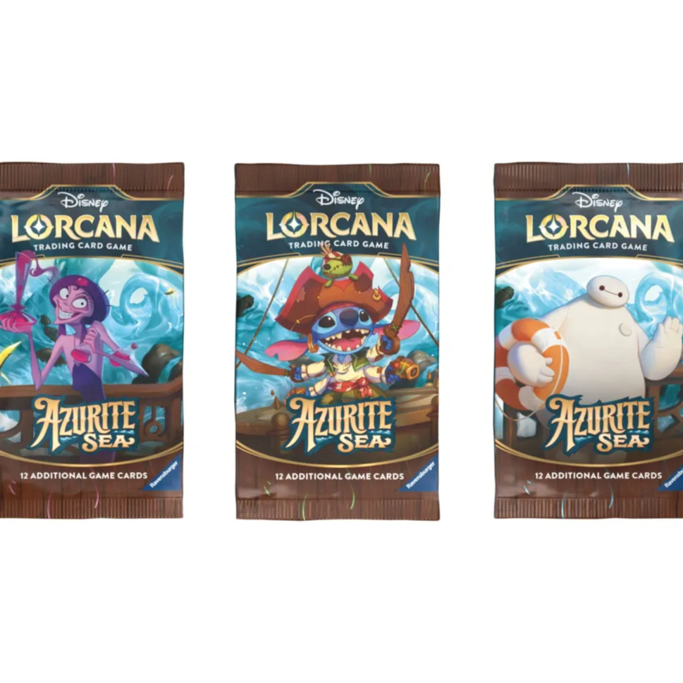 Lorcana Azurblaues Meer Booster Pack Deutsch