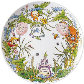 Totoro - Mein Nachbar Totoro - Teller (Bindweed) - Noritake