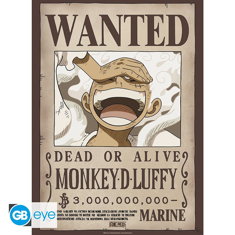 Monkey D. Ruffy (Gear 5) - One Piece: Wano Kuni - Wanted Poster - AbyStyle