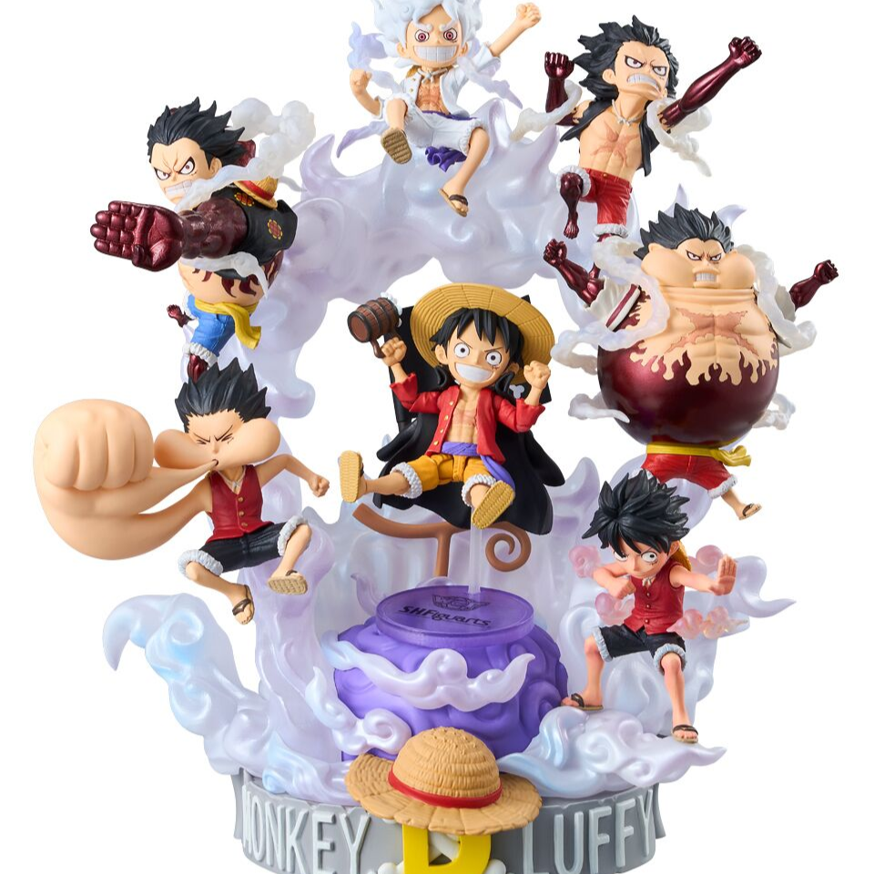Monkey D. Ruffy - One Piece - WCF Premium Mini Figuren Set Banpresto