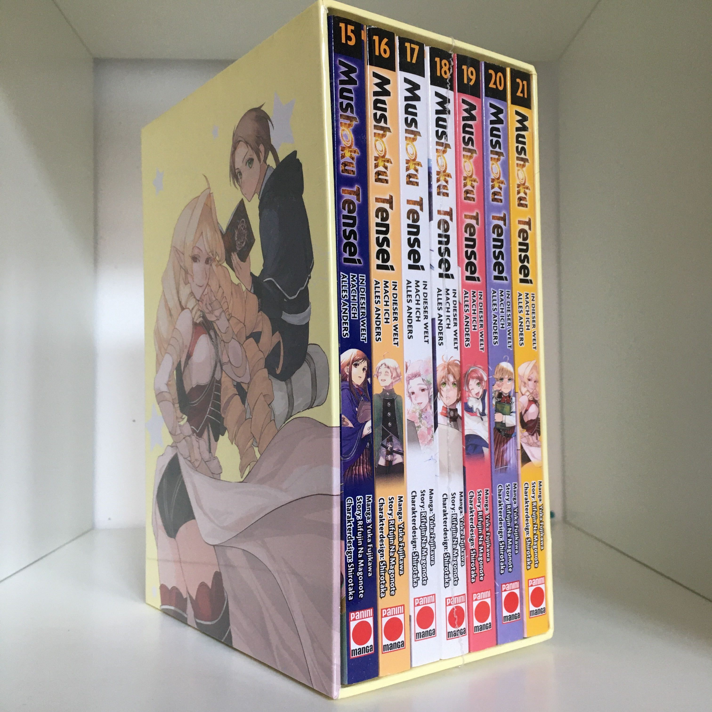 Mushoku Tensei Band 15 - 21 im Sammelschuber