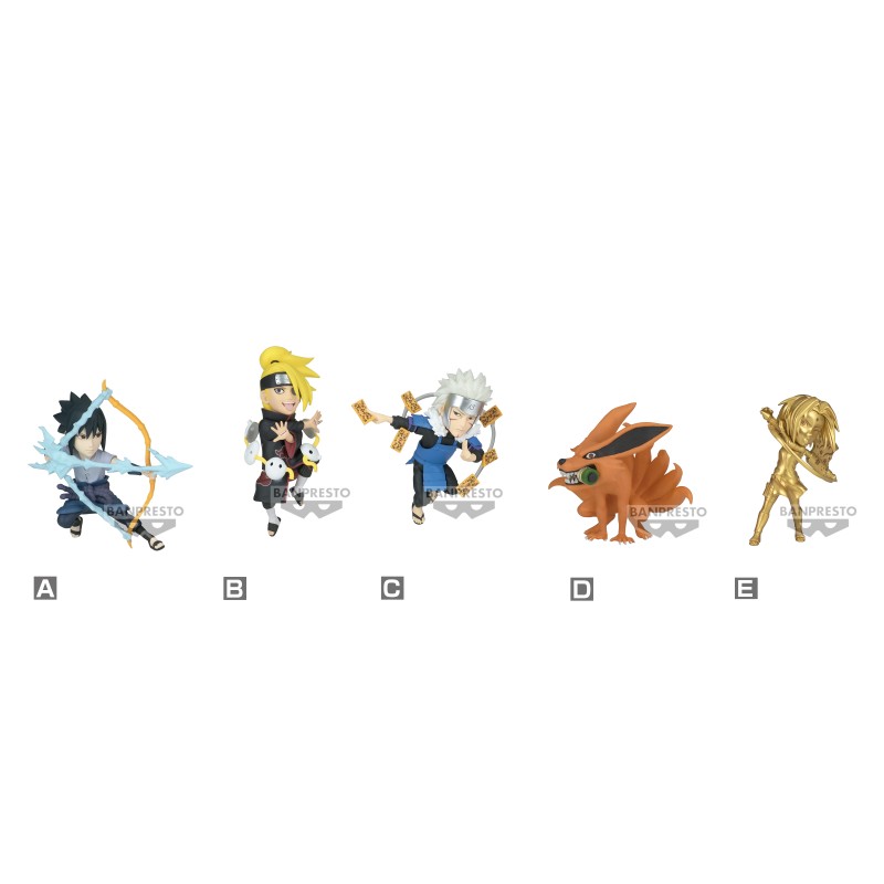 Naruto Shippuden - WCF Mini Figuren NARUTOP99 Vol. 5 (12er Set) - Banpresto
