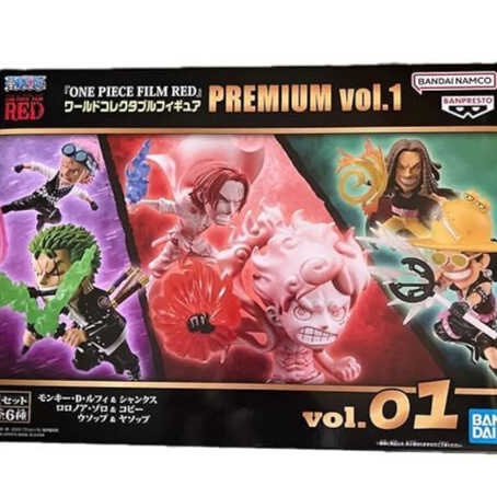 『ONE PIECE FILM RED』WORLD COLLECTABLE FIGURE PREMIUM vol.1