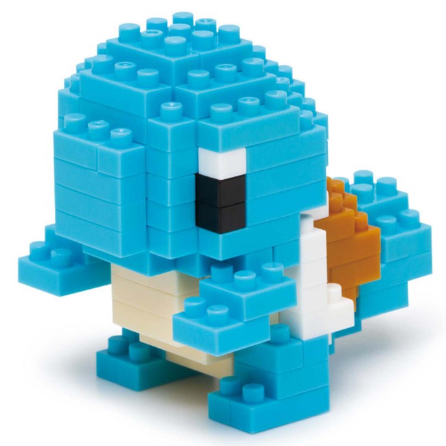 Schiggy Squirtle Carapuce - Pokémon // Mini series NANOBLOCK - NBPM-004