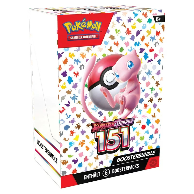 Pokemon TCG Karmesin & Purpur 151 Booster Bundle