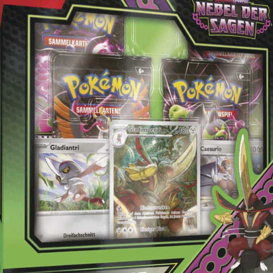 Gladimperio - Pokemon TCG - Karmesin & Purpur: Nebel der Sagen – Illustrations Kollektion - DE