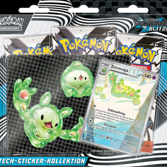 Pokémon Schwarze Blitze Tech-Sticker-Kollektion