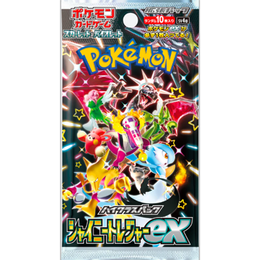 Pokemon TCG Shiny Treasure ex Booster Pack japanische Version