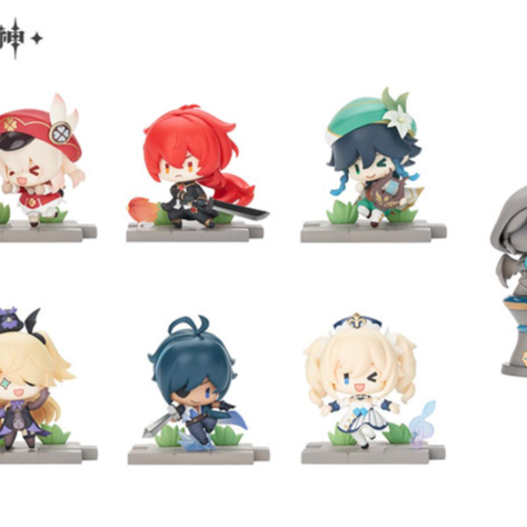 Zufällige Auswahl - Mondstadt Chibi Figur - Genshin Impact - miHoYo