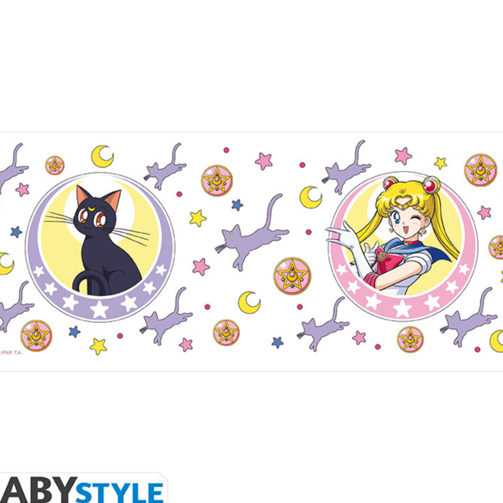 SAILOR MOON - Mug - 320 ml - Sailor Moon & Luna Patch