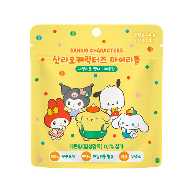 Sanrio Characters Xylitol Candy Lemon - 40 g - Misty