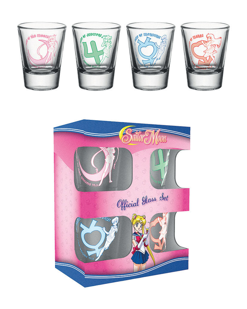 Sailor Moon - Schnapsgläser - 4er Set - AbyStyle