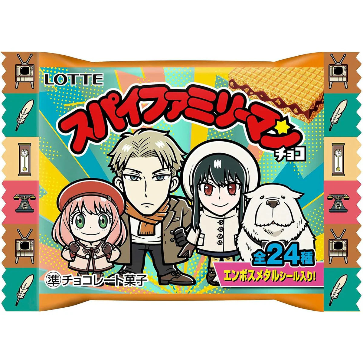 Schokowaffeln mit Sticker - Spy X Family - Lotte - 27 g