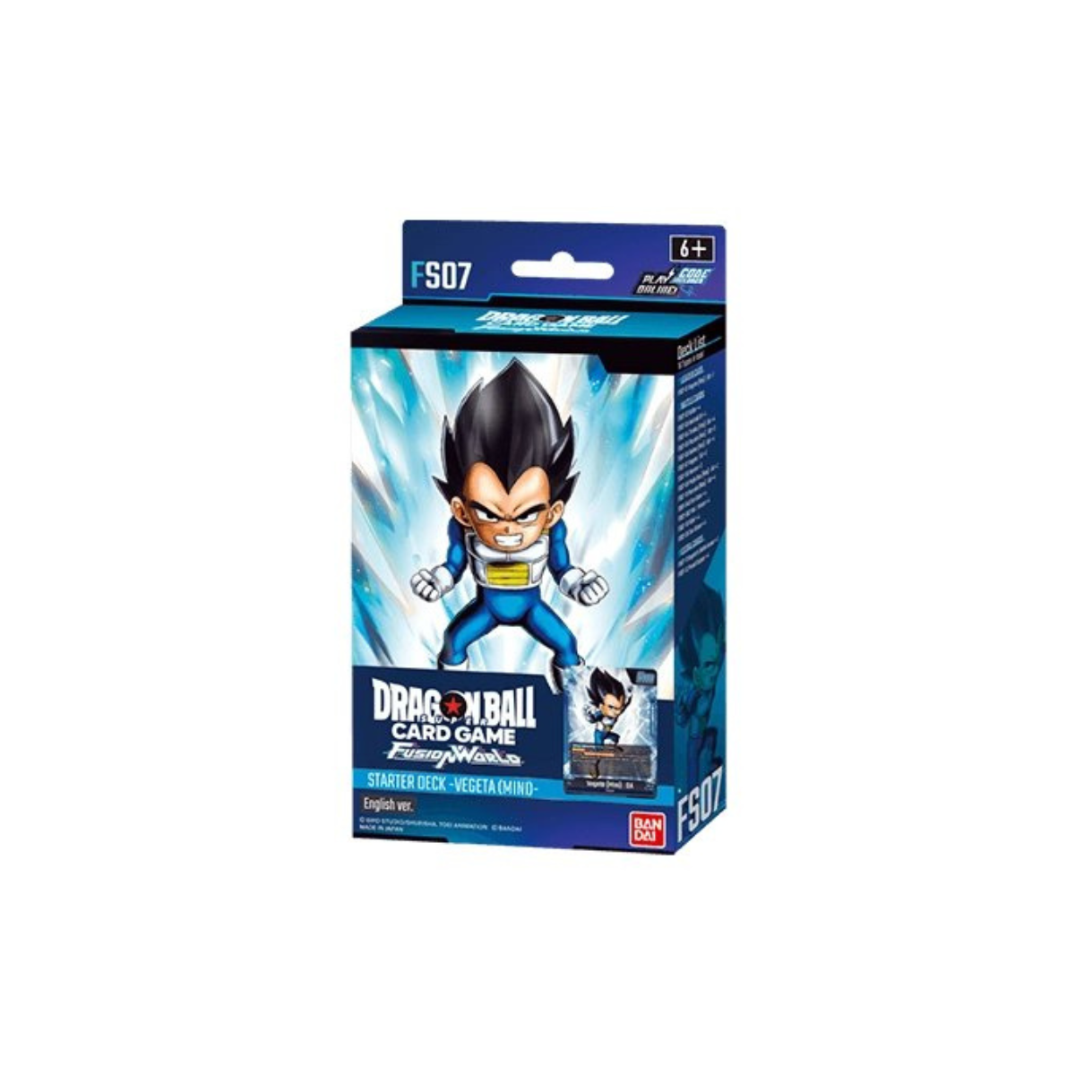 TCG - Dragon Ball Super Card Game - Vegeta - Fusion World FS07 - Starter Deck - ENG (1)
