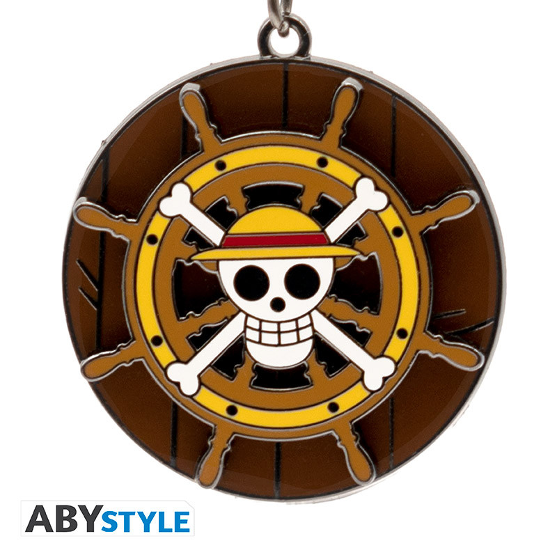 ONE PIECE - Moving Keychain „Thousand Sunny‘s Helm“