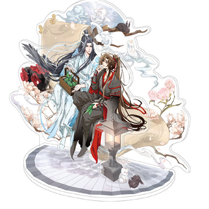 Grandmaster of Demonic Cultivation - Wei Wuxian & Lan Wangji - Sweet Flags Waving in Wind Version - Acrylic Standee