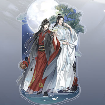 Wei Wuxian & Lan Wangji – The Grandmaster of Demonic Cultivation – Glitzer Acrylaufsteller