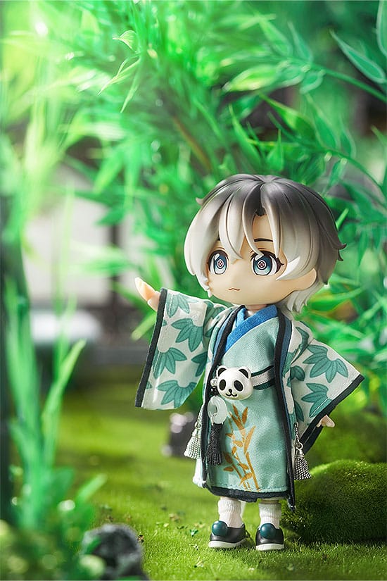 Original Character Nendoroid Doll Actionfigur Chinese-Style Panda Mahjong: Laurier 14 cm