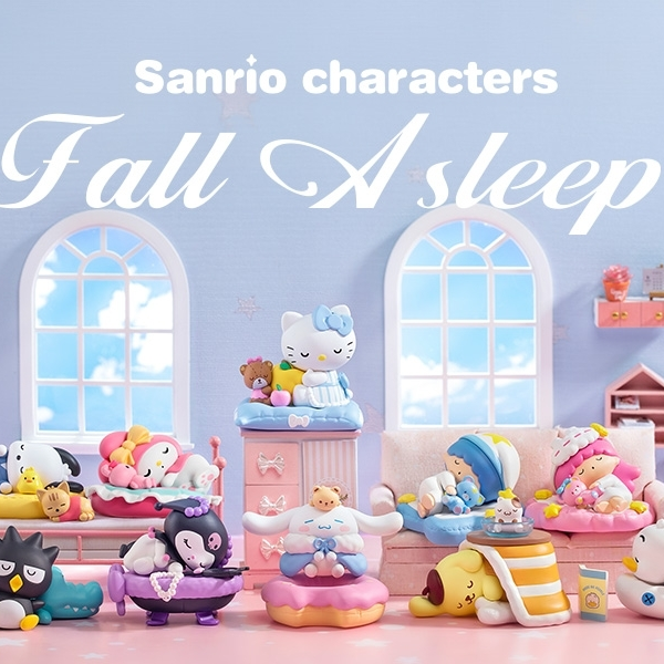 Pop Mart Sanrio Fall Asleep Series