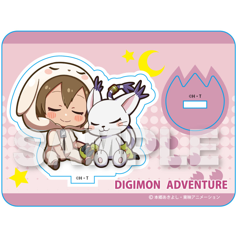 Kari / Hikari & Gatomon - Digimon Adventure - Mini Character Acrylaufsteller (GyaoColle) - Y Line