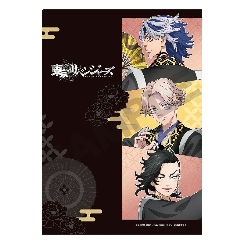 Hajime Kokonoi Seishu Inui & Taiju Shiba - Tokyo Revengers (Festival Red Version) - Clear File / Aktenhülle A4 -  Crux